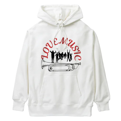 LOVE MUSIC Heavyweight Hoodie