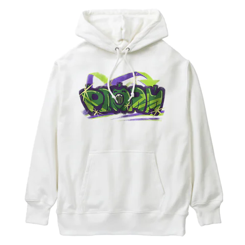 グラフィティピーマン Heavyweight Hoodie