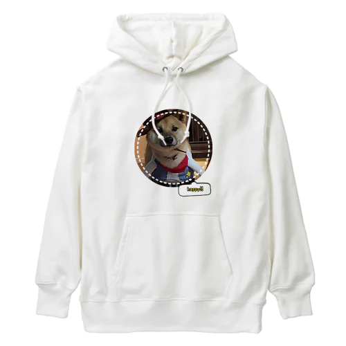 柴犬COOUo･ｪ･oU Heavyweight Hoodie