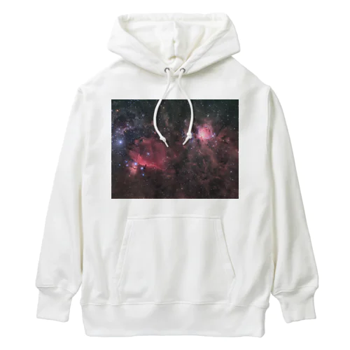 オリオン大星雲と馬頭星雲 Heavyweight Hoodie