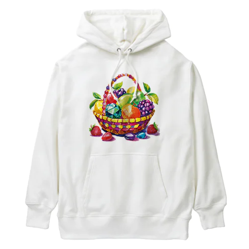 宝石のフルーツバスケット〈切り抜き〉 Heavyweight Hoodie