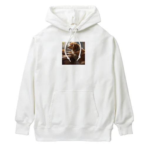 帰りを待つ犬 Heavyweight Hoodie