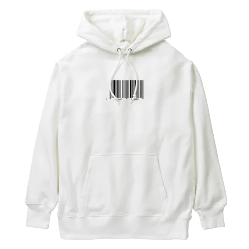 バーコード Heavyweight Hoodie