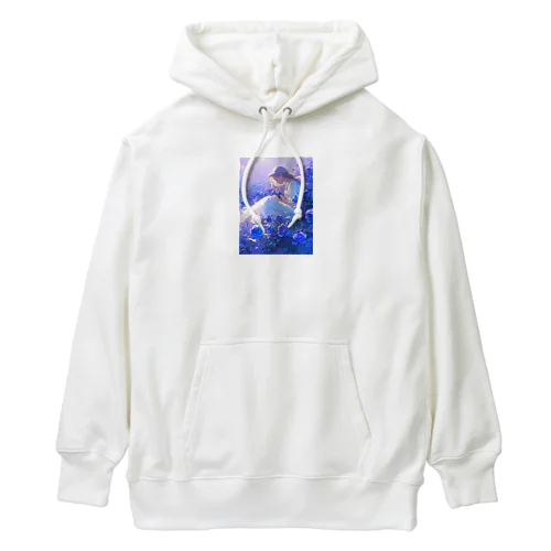 薔薇の香りに包まれて　BLUE PLUM  691 Heavyweight Hoodie