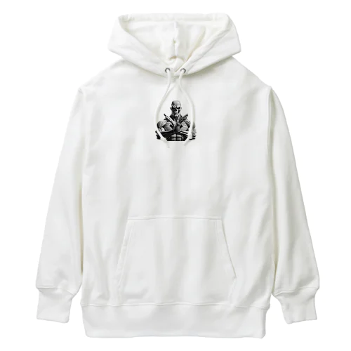 ムキムキスケルトン Heavyweight Hoodie