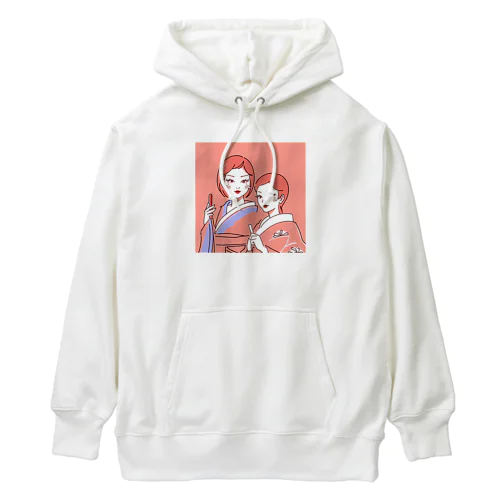 悪戯な娘達 Heavyweight Hoodie