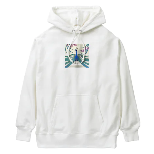 孔雀　その十三 Heavyweight Hoodie