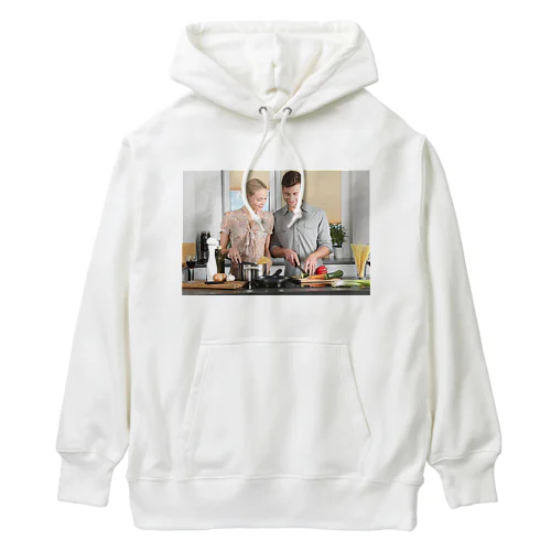 料理カップル Heavyweight Hoodie