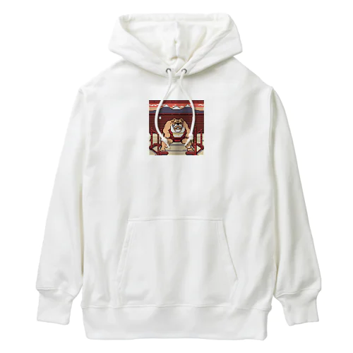 地下闘技場ブルドッグ Heavyweight Hoodie