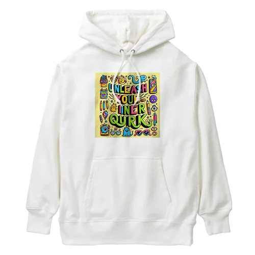 クイーキーポップ・エクスプレス：ビビッドな個性大解放！ Heavyweight Hoodie