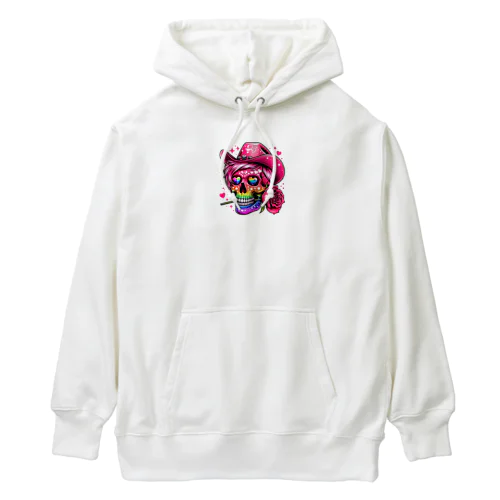 レインボースカル Heavyweight Hoodie