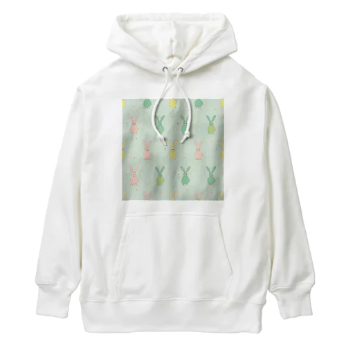 うさぎ柄8 Heavyweight Hoodie