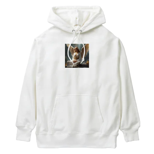 瞑想する天使 Heavyweight Hoodie