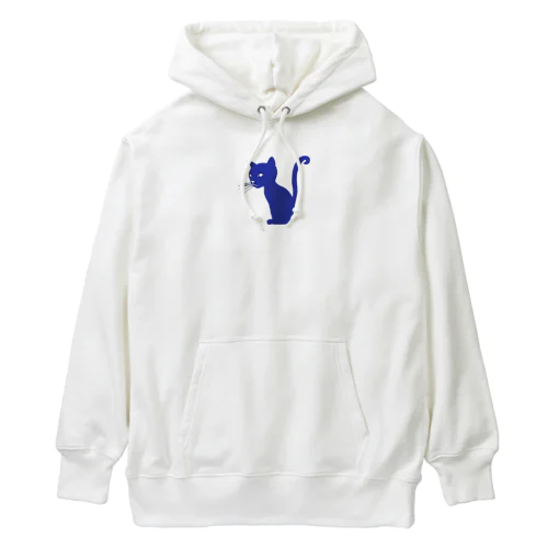 シルエットにゃん🐱 Heavyweight Hoodie