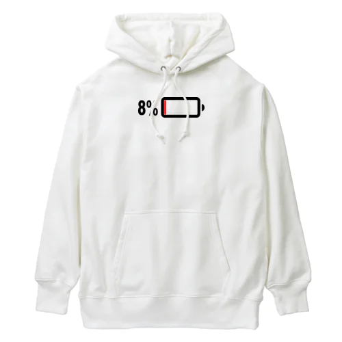 充電８％マーク　グッズ Heavyweight Hoodie