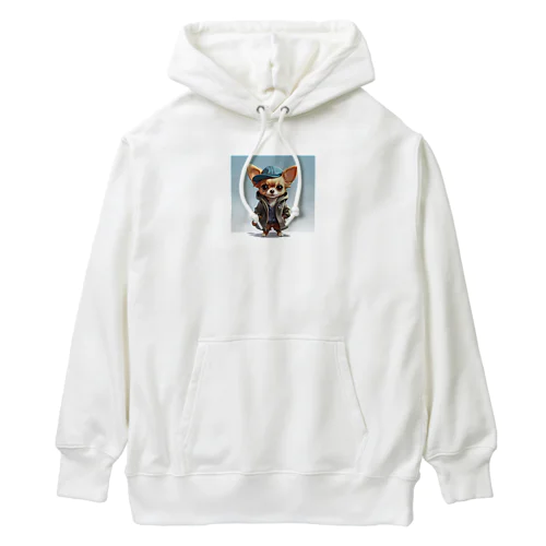 チワワが活躍する新シリーズ「探偵チワワ」🐾 Heavyweight Hoodie