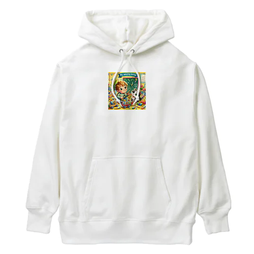 ぼくのすごいはつめい Heavyweight Hoodie