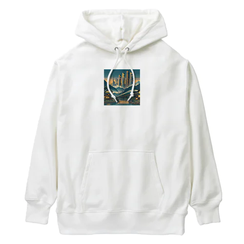 Fusion of beauty and harmony Heavyweight Hoodie