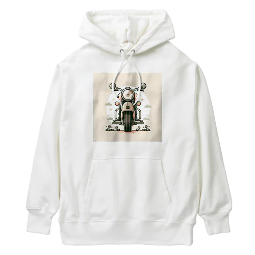 ヴィンテージの魅力: 再考されたレトロな乗り物 Heavyweight Hoodie