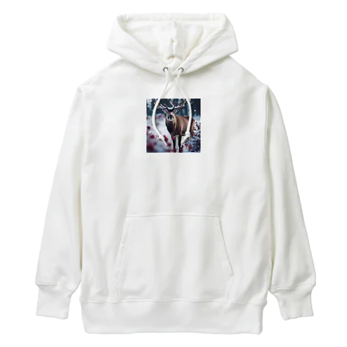 赤花のトナカイ Heavyweight Hoodie