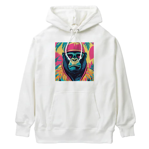 ラッパーゴリラ Heavyweight Hoodie