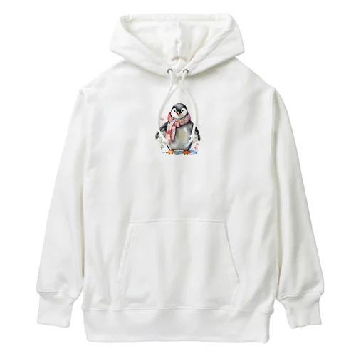 春を迎えるペンギン Heavyweight Hoodie