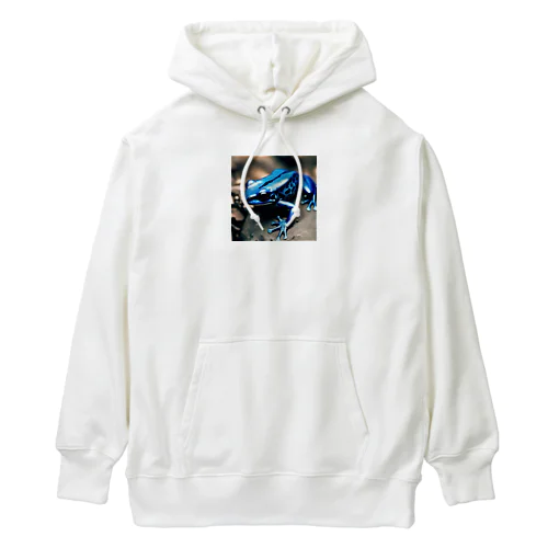 ブルーアーマーガエルくん Heavyweight Hoodie