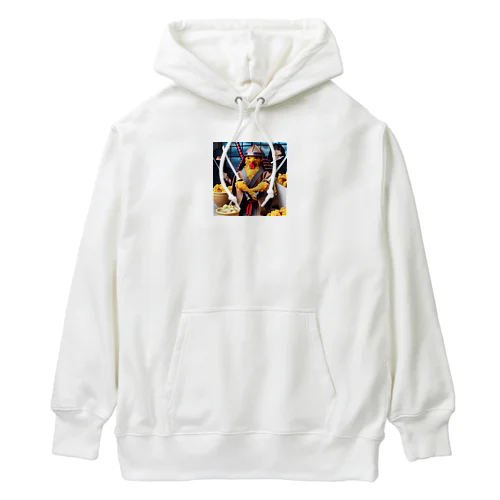 ブラックペッパーチキン Heavyweight Hoodie