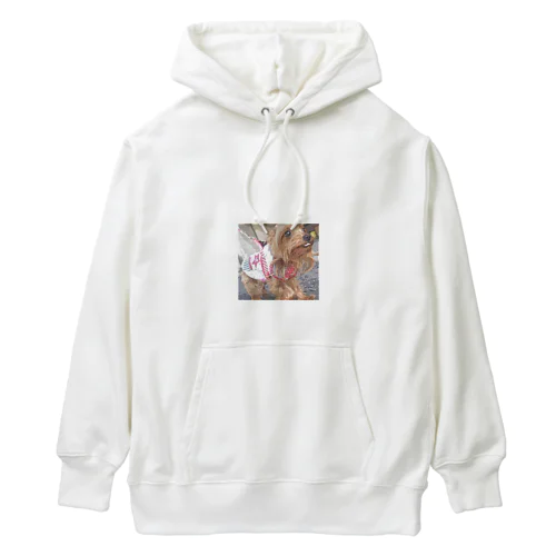 ﾖｰｷｰ‪☆love(ｽｹｯﾁ風) part2 Heavyweight Hoodie