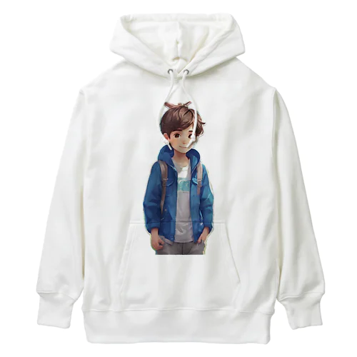 Cute boy A Heavyweight Hoodie