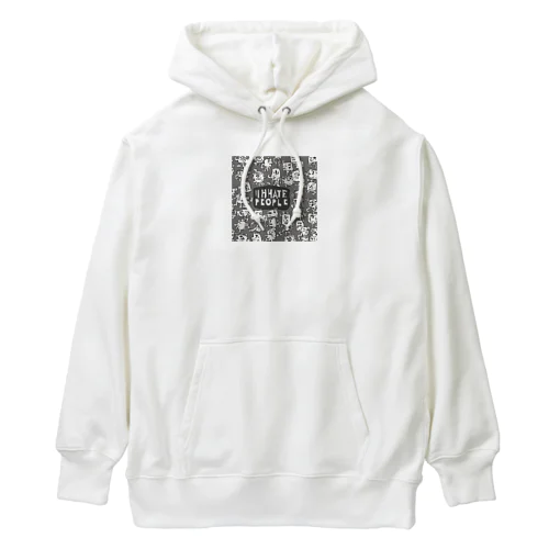 人が嫌い Heavyweight Hoodie