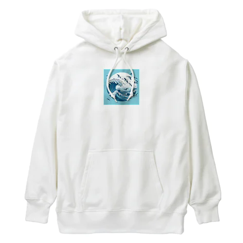 かもめと海 Heavyweight Hoodie