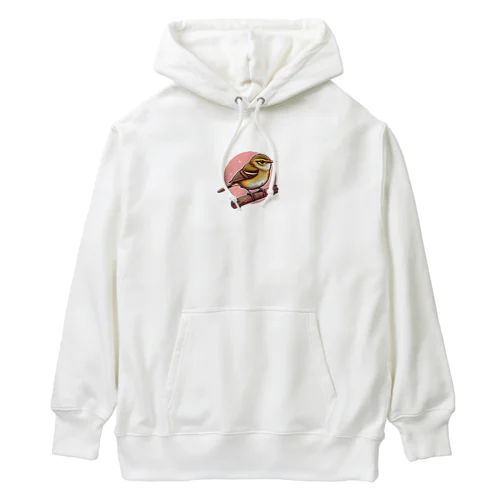 かわいいウグイス Heavyweight Hoodie