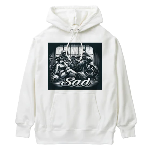 SADバイク女子 Heavyweight Hoodie