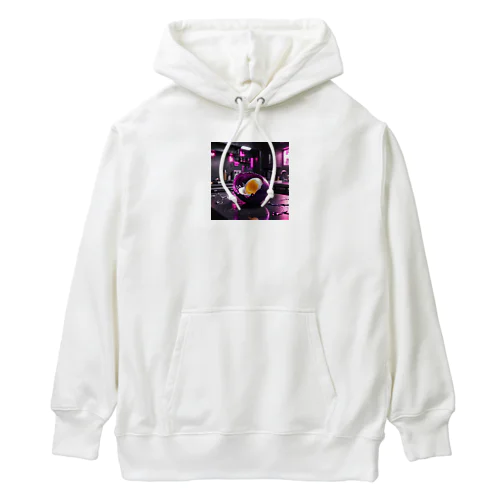 宇宙人が作ったゆで卵 Heavyweight Hoodie