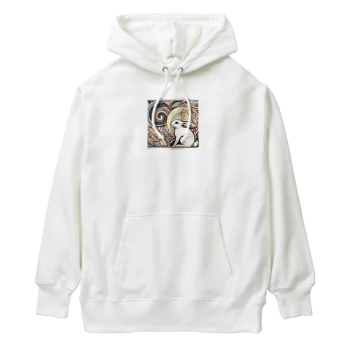 ヌーボーウサギ Heavyweight Hoodie