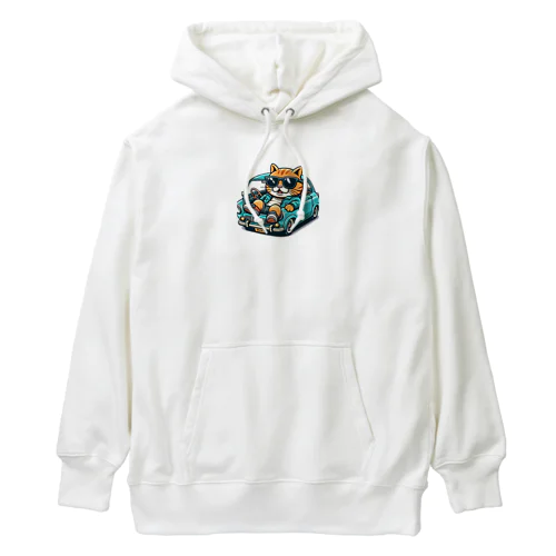 デフォ猫グッズ Heavyweight Hoodie