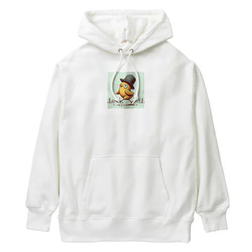 ピヨピヨ歩きましょ Heavyweight Hoodie