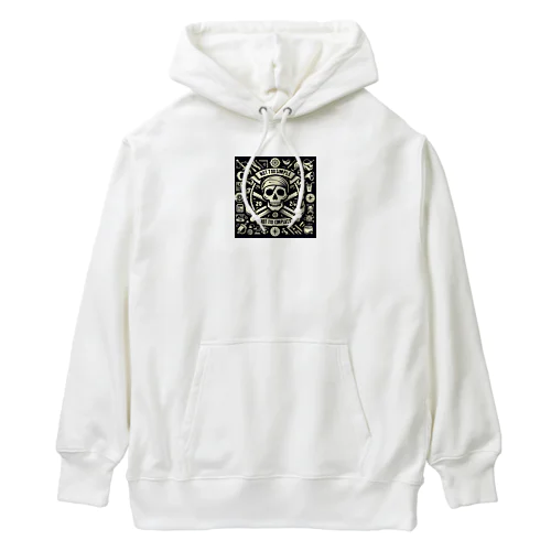 海賊旗風スカル Heavyweight Hoodie