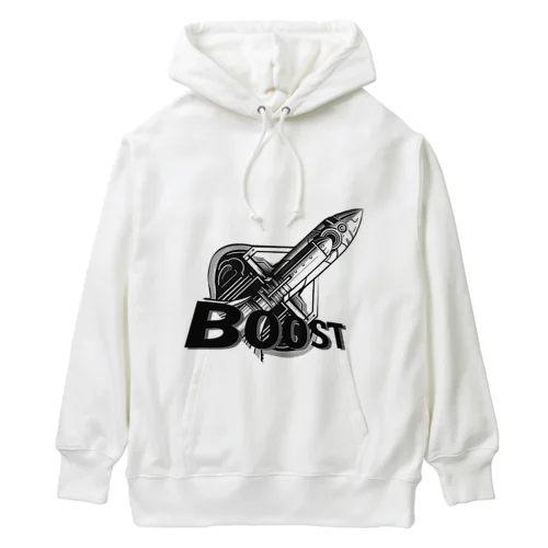 ロケットイラスト Heavyweight Hoodie