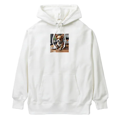 coffee dog Heavyweight Hoodie