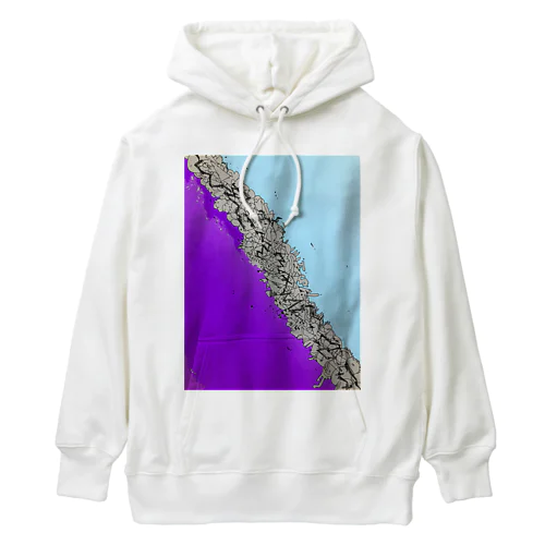 紫浄土 Heavyweight Hoodie