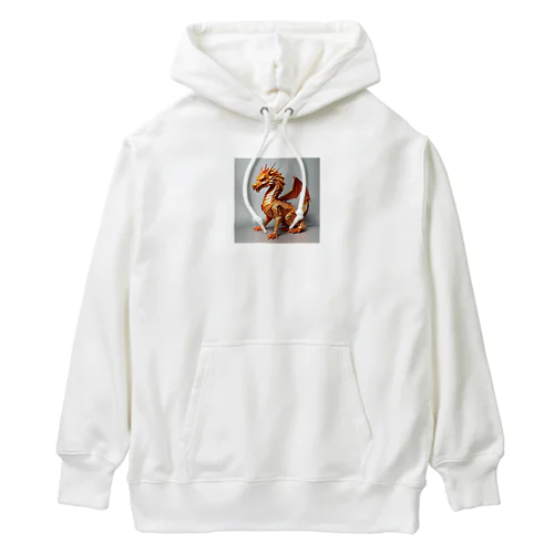 輝くドラゴン　折り紙09 Heavyweight Hoodie