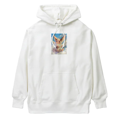 柔らかな毛並みを持つかわいい生き物たち Heavyweight Hoodie