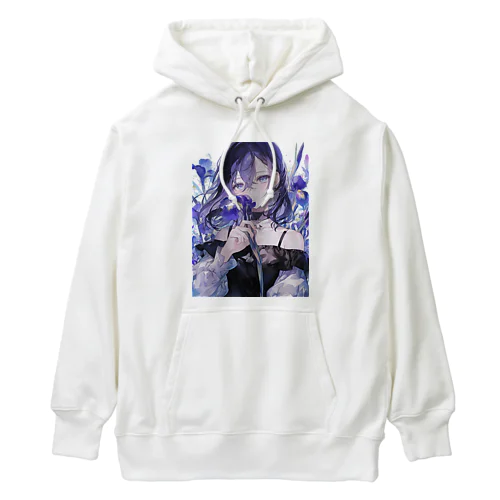 花菖蒲の優美な香り　BLUE PLUM  691 Heavyweight Hoodie