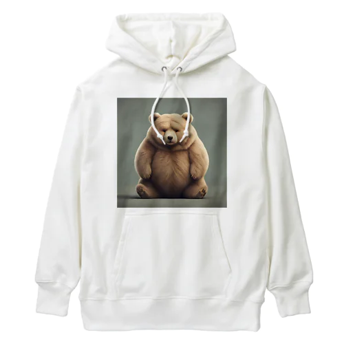 ぷにクマ🐻グッズ Heavyweight Hoodie