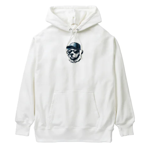 キャップ犬8 Heavyweight Hoodie