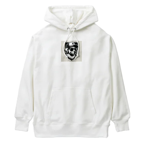 キャップ犬9 Heavyweight Hoodie