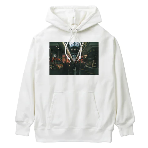 Barcelona landscape3 Heavyweight Hoodie