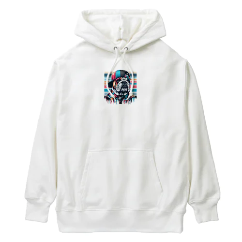 キャップ犬16 Heavyweight Hoodie